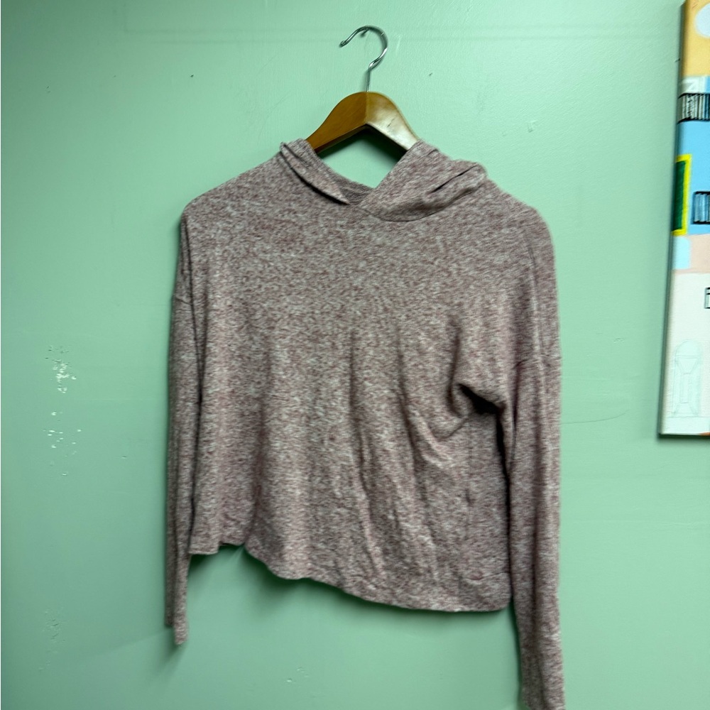 Poof! Marled Knit Pullover